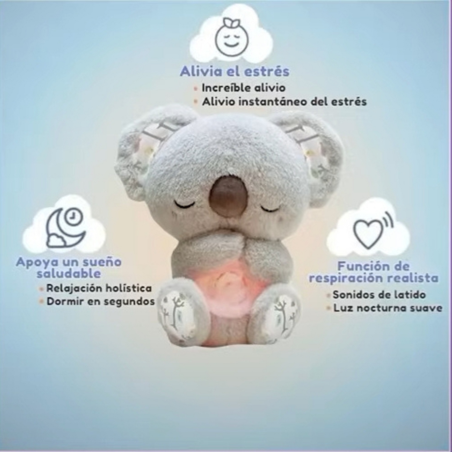 Peluche de koala dulces sueños